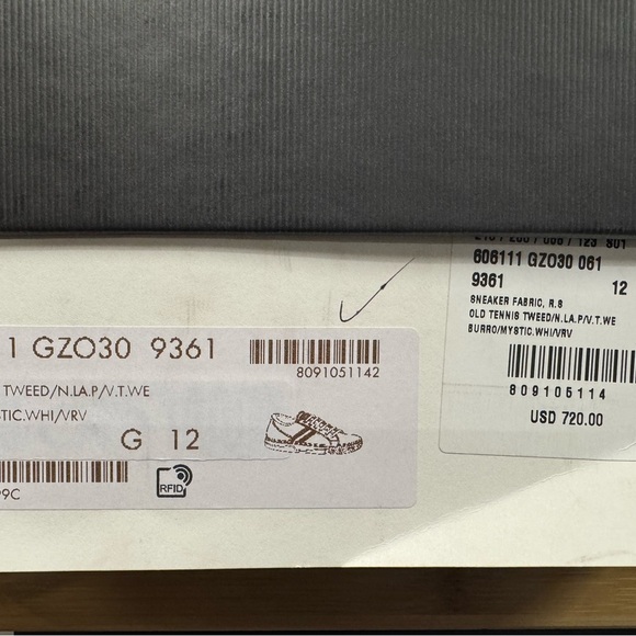 Gucci Tennis 1977 Web Stripe Trainers - Authentic - Picture 6 of 15